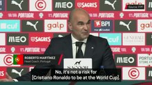 Ronaldo injury 'not a risk' for World Cup - Martinez