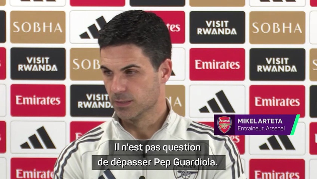 Arteta : "Il était inévitable que notre relation change avec Guardiola"