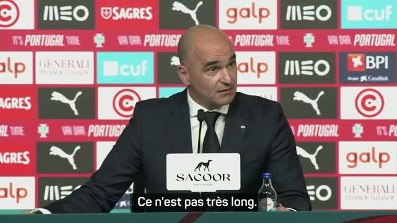 Portugal - Martinez rassurant pour Ronaldo