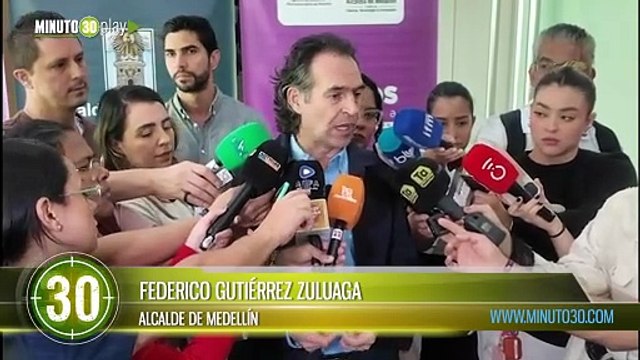 Fico Gutiérrez alerta por lluvias extremas en Medellín: reforzarán obras en quebradas críticas