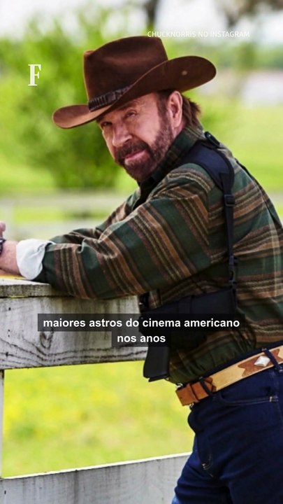 Morre Chuck Norris, grande símbolo dos filmes de ação dos anos 1980, aos 86
