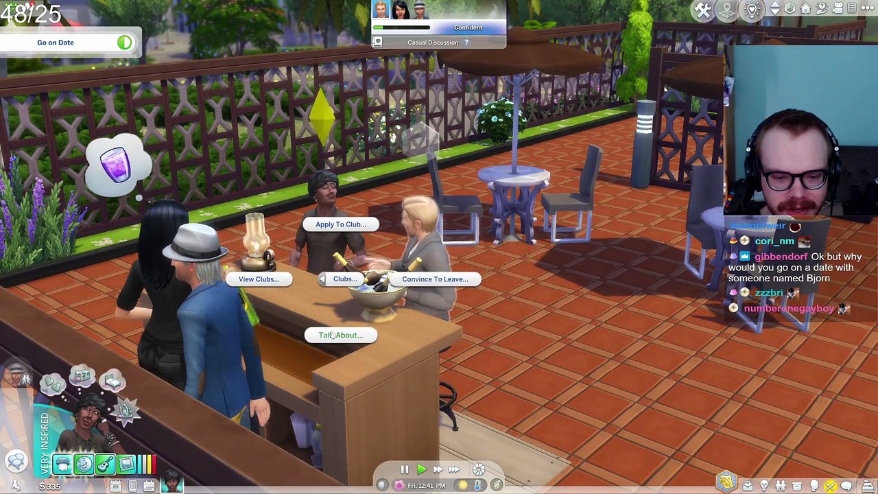 playing sims 4 yippeeeeeee [aksually VOD p3]