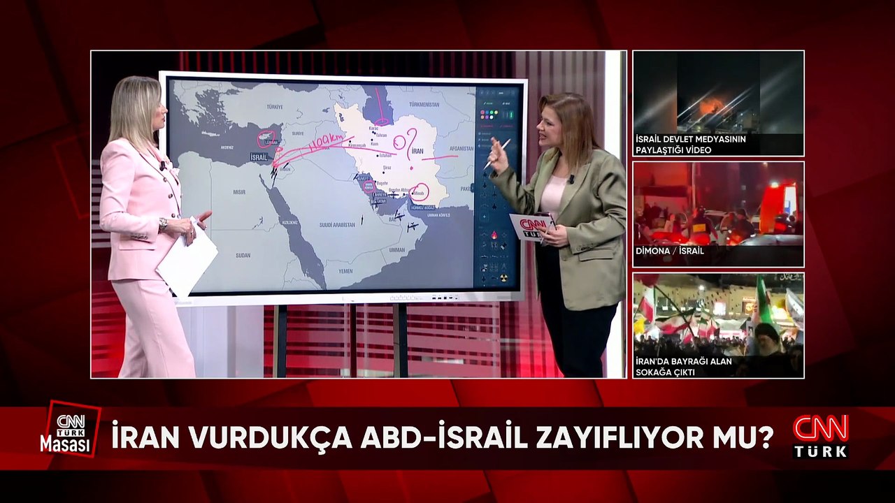 Natanz-Dimona: Nükleer savaşa doğru mu? Dengeler İran lehine mi değişiyor? İran vurdukça ABD-İsrail zayıflıyor mu? CNN TÜRK Masası'nda konuşuldu