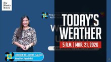 Today's Weather, 5 A.M. | Mar. 21, 2026