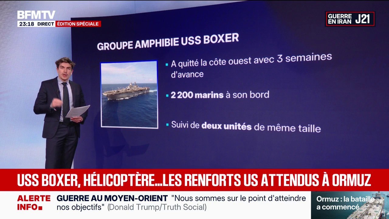 USS Boxer, hélicoptères d'attaque AH-64... Les renforts envoyés par Donald Trump au Moyen-Orient
