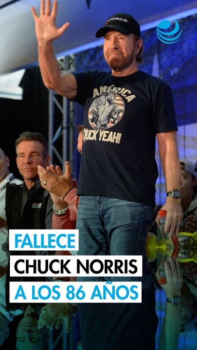 Murió Chuck Norris a los 86 años: Actor de acción y leyenda de las artes marciales