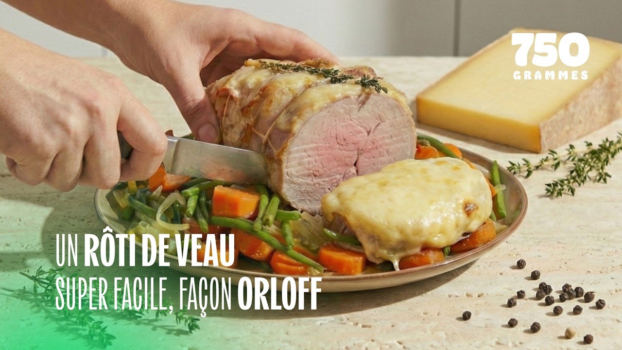 Le rôti de veau Orloff facile | 750g