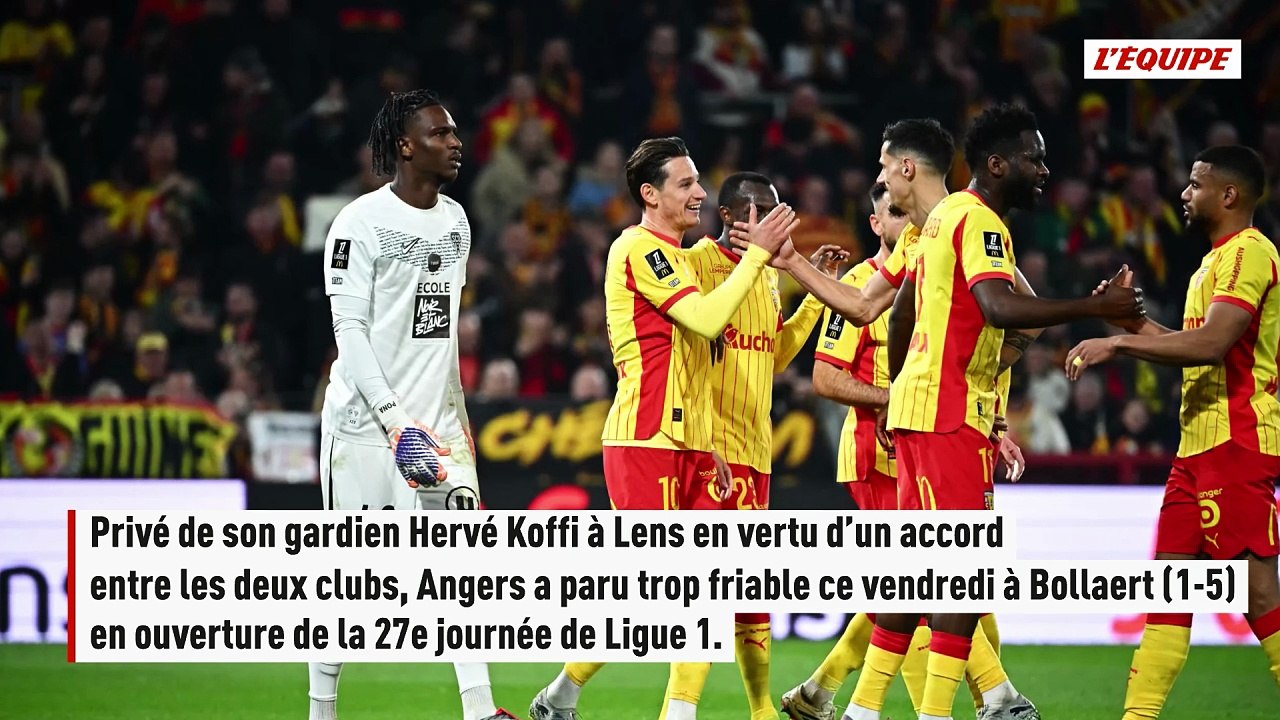 En l'absence du gardien titulaire Hervé Koffi, Oumar Pona n'a pas rassuré avec Angers face à Lens - Foot - Ligue 1 - Angers