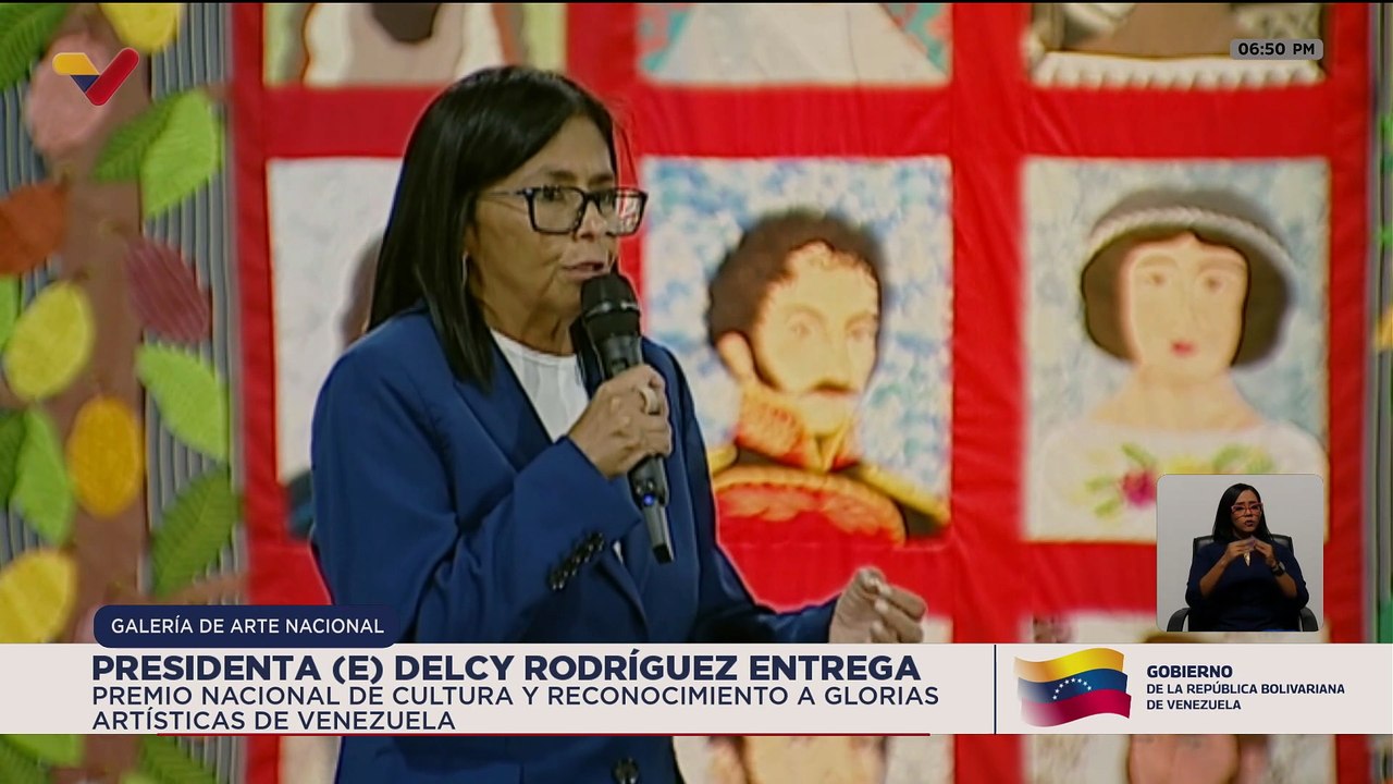 Presidenta (E) llama a la unión nacional para el cese de las sanciones contra Venezuela