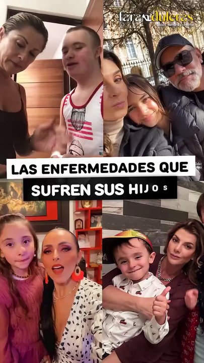 Las enfermedades que sufren los hijitos de estos famosos