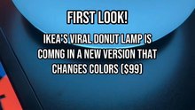 Varmblixt, But Make It Smart! IKEA Just Revealed A Smart Home Version Of Its Famous Donut Lamp Originally Designed in Collaboration with Dutch Artist/Designer Sabine Marcelis #shorts