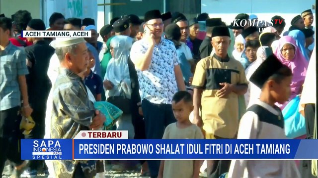 [FULL] Usai di Aceh Tamiang, Presiden Prabowo Open House Rayakan Idul Fitri Bareng Warga di Istana