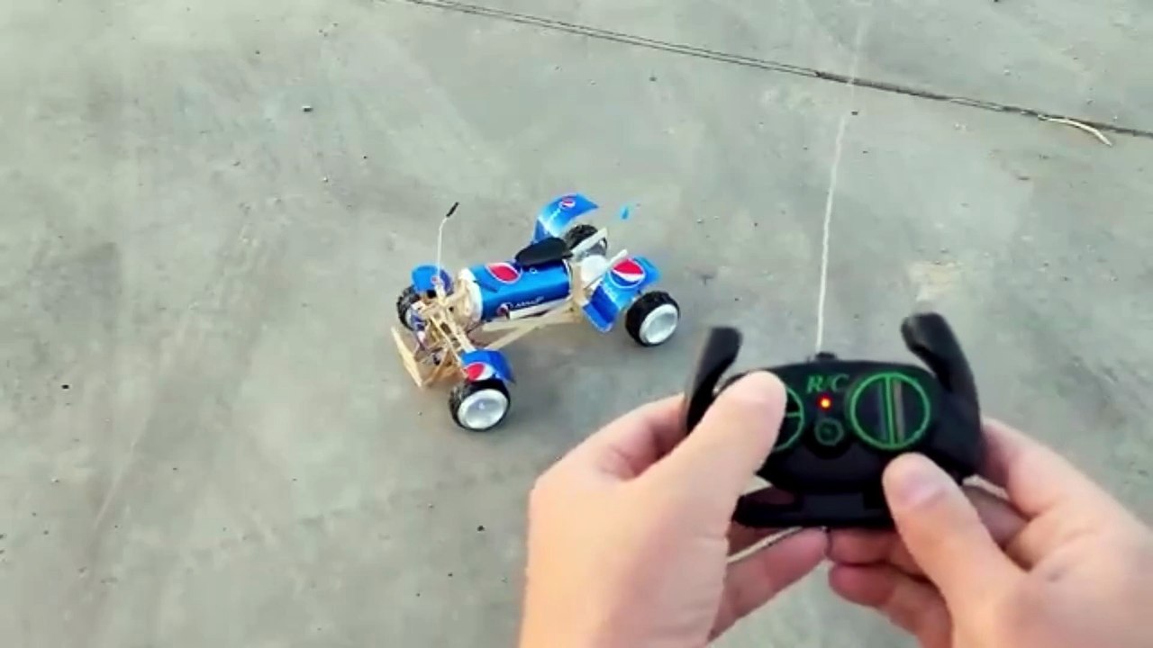 Electric Beach Buggy – Made From Pepsi Cans | Dual DC Motor Project