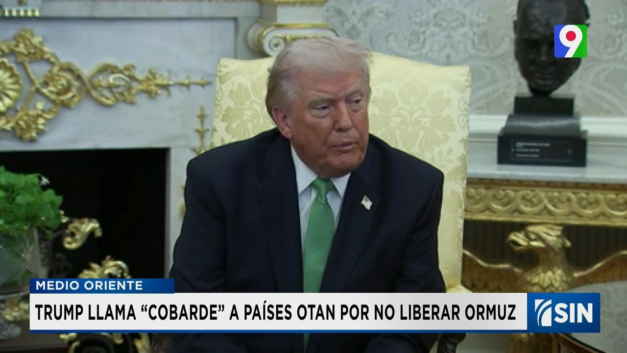 Trump llama "cobardes" a los países de la OTAN | Emisión Estelar SIN con Alicia Ortega