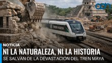 Ni la naturaleza, ni la historia se salvan de la devastación del Tren Maya