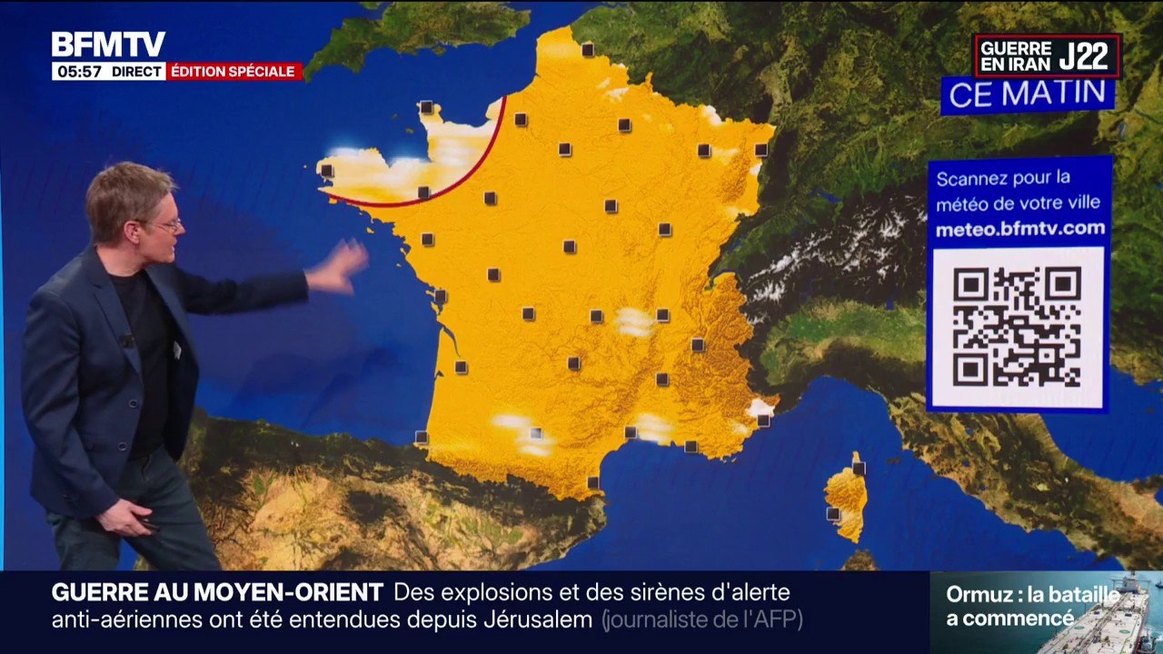 Une ambiance printanière avec du soleil et des températures douces ce samedi après-midi