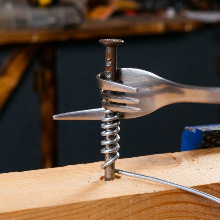 Easy Way to Wrap Wire