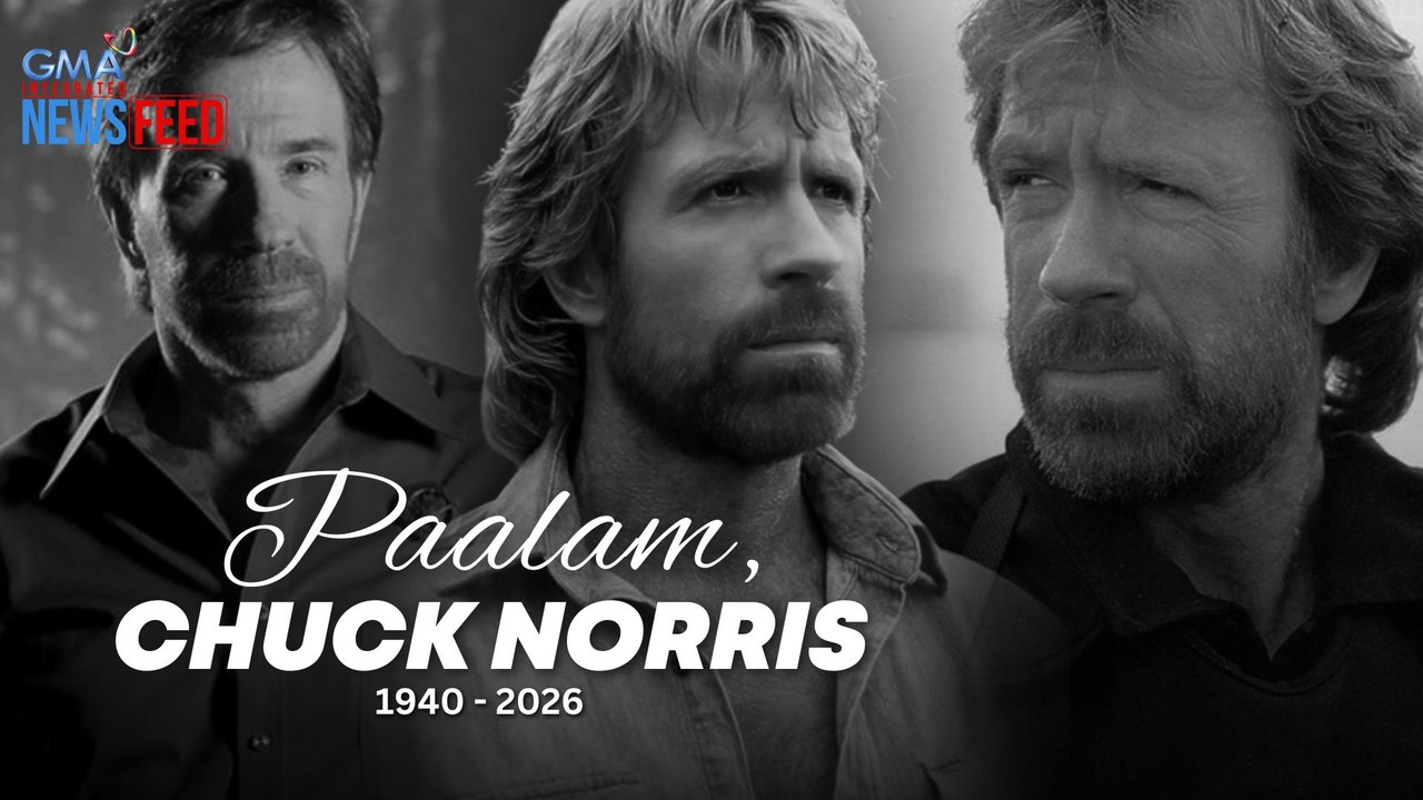 “Walker, Texas Ranger” star Chuck Norris, pumanaw na | GMA Integrated Newsfeed