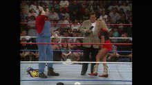 Sunny gets Slopped by The Godwinns (with Hillbilly Jim) (WWF)