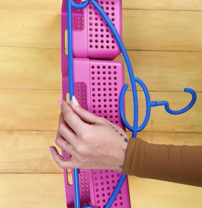 Clever Hanger Hack For Extra Storage 🌟