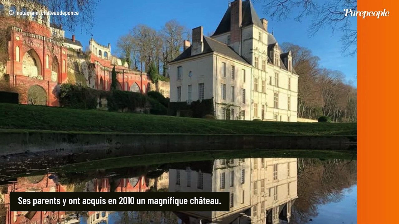 EXCLU Apolline de Malherbe : "Se reposer et se vider la tête..." Les habitants racontent sa vie à Poncé-sur-le-Loir dans le château familial
