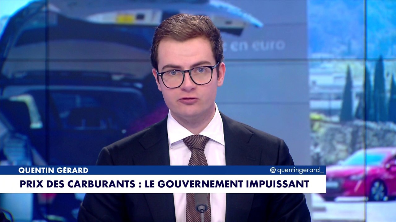 L'édito de Quentin Gérard : «Prix des carburants : le gouvernement impuissant»