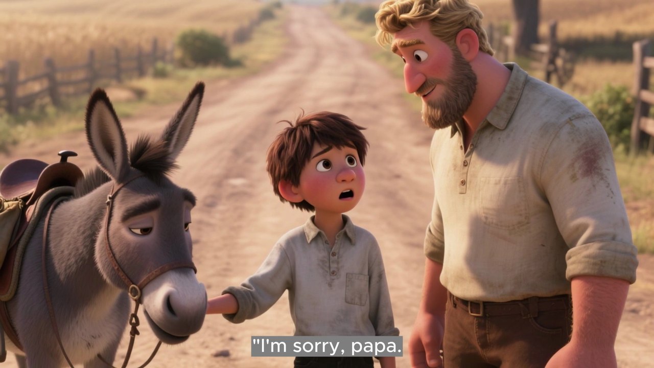 The Man, the Boy, and the Donkey | Aesop's Fables | Kids' Stories in English | Fabulous Fables