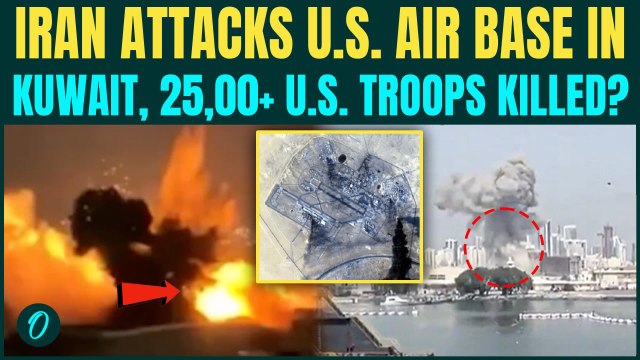 Iran POUNDS U.S. Military Base In Kuwait, Fire ENGULFS Ali Al Salem Base| 2500+ U.S Troops KILLED?