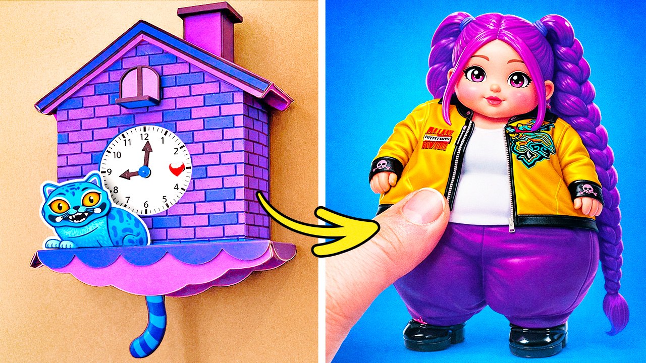 It’s Squishy Belly Time!💖 Cute and Tiny K-pop Crafts ✨