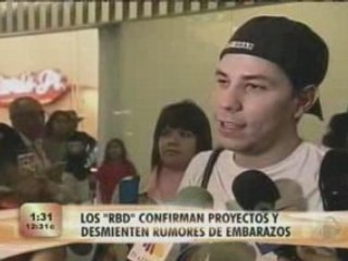 RBD confirma proyectos y desmienten embarazos - (ETV)