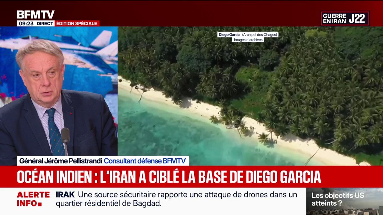Guerre au Moyen-Orient: ce qu'il faut retenir de l'attaque iranienne qui a visé la base américano-britannique de Diego Garcia dans l'océan Indien