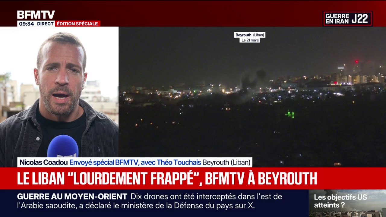 Liban: la banlieue sud de Beyrouth a été visée par 115 frappes israéliennes depuis le début du conflit