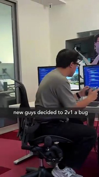 2 Guys VS A Bug