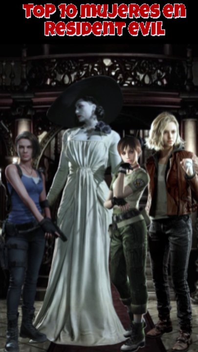 🔥👩🏼#top10 Mujeres de #residentevil Parte 2