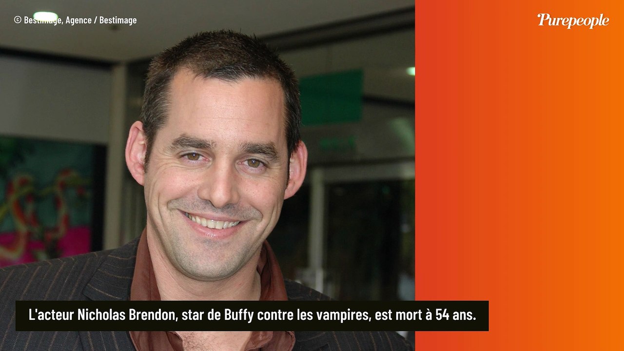 Nicholas Brendon, acteur phare de la série Buffy contre les vampires nous a quittés à l'âge de 54 ans