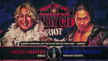 NJPW Windy City Riot 2025: Hiroshi Tanahashi vs. Konosuke Takeshita. (April 11, 2025) [Full Match]