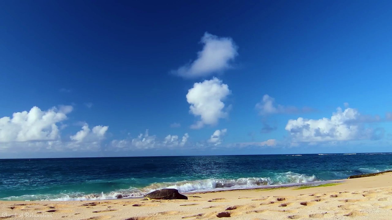 Relaxing ocean wave sound, calming and soothing wave audio for peace and comfort #colic #baby #relax #peace