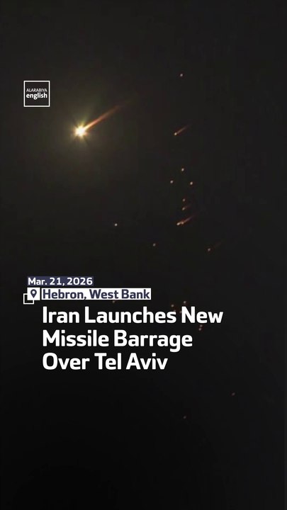 Iran Launches New Missile Barrage Over Tel Aviv