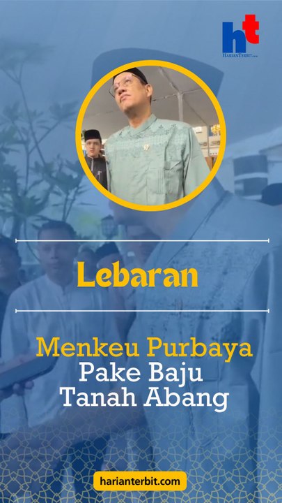 LebaranPurbaya Pake Baju Tanah Abang