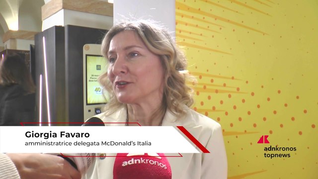Imprese: Favaro (McDonald?s Italia), ?In 40 anni tanta innovazione e stretto legame con agroalimentare italiano?