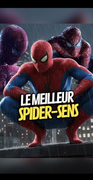 Quel SPIDER-MAN possède le meilleur SENS de l’ARAIGNÉE ? #spiderman #spiderman4 #marvel #onregardequoi #tobeymaguire
