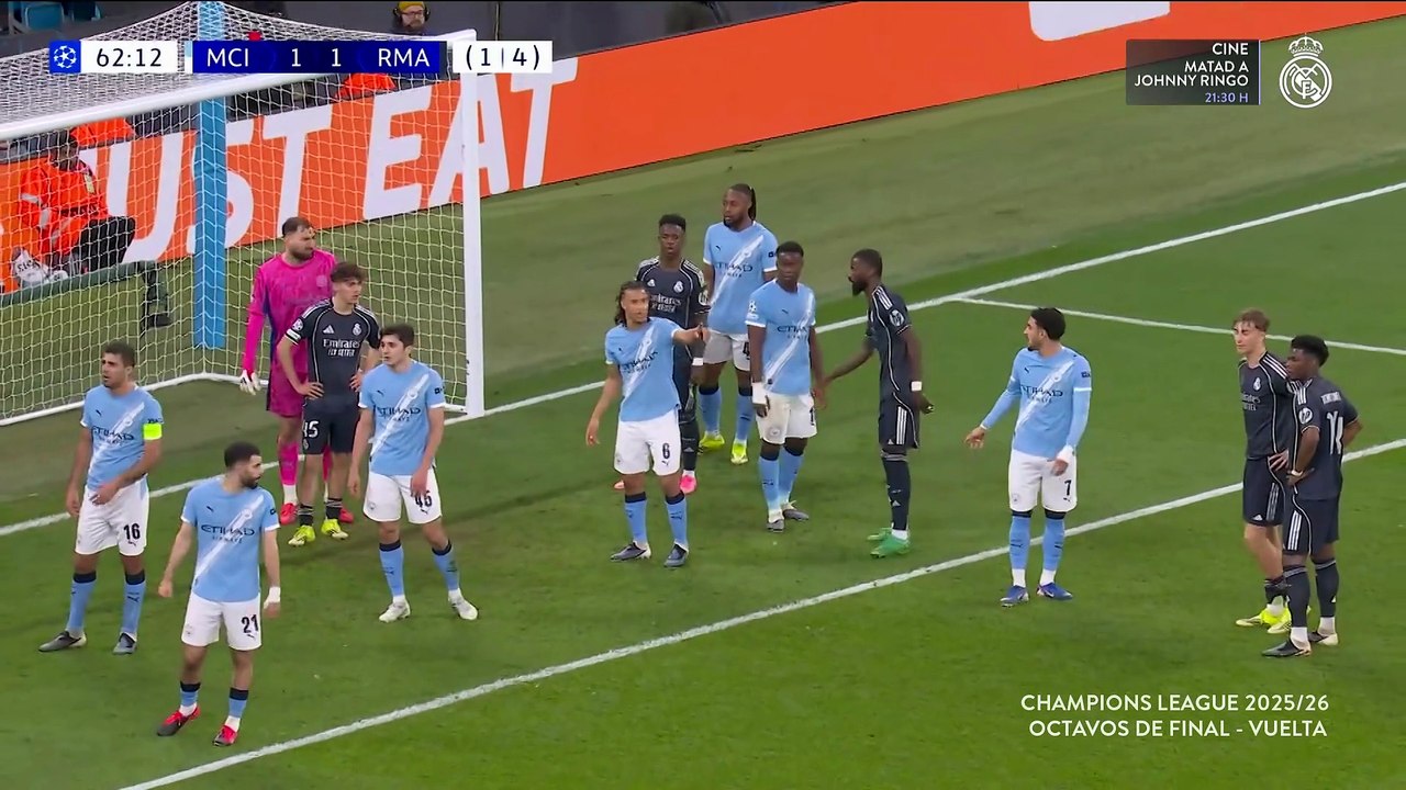 Manchester City 1 vs Real Madrid CF 2 partido de vuelta de los octavos de final de la UEFA Champions League 2025 2026 marzo  P2