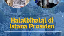 Halalbihalal di Istana PresidenWarga Sampaikan Keluhan dan Berharap Presiden Prabowo Merespon