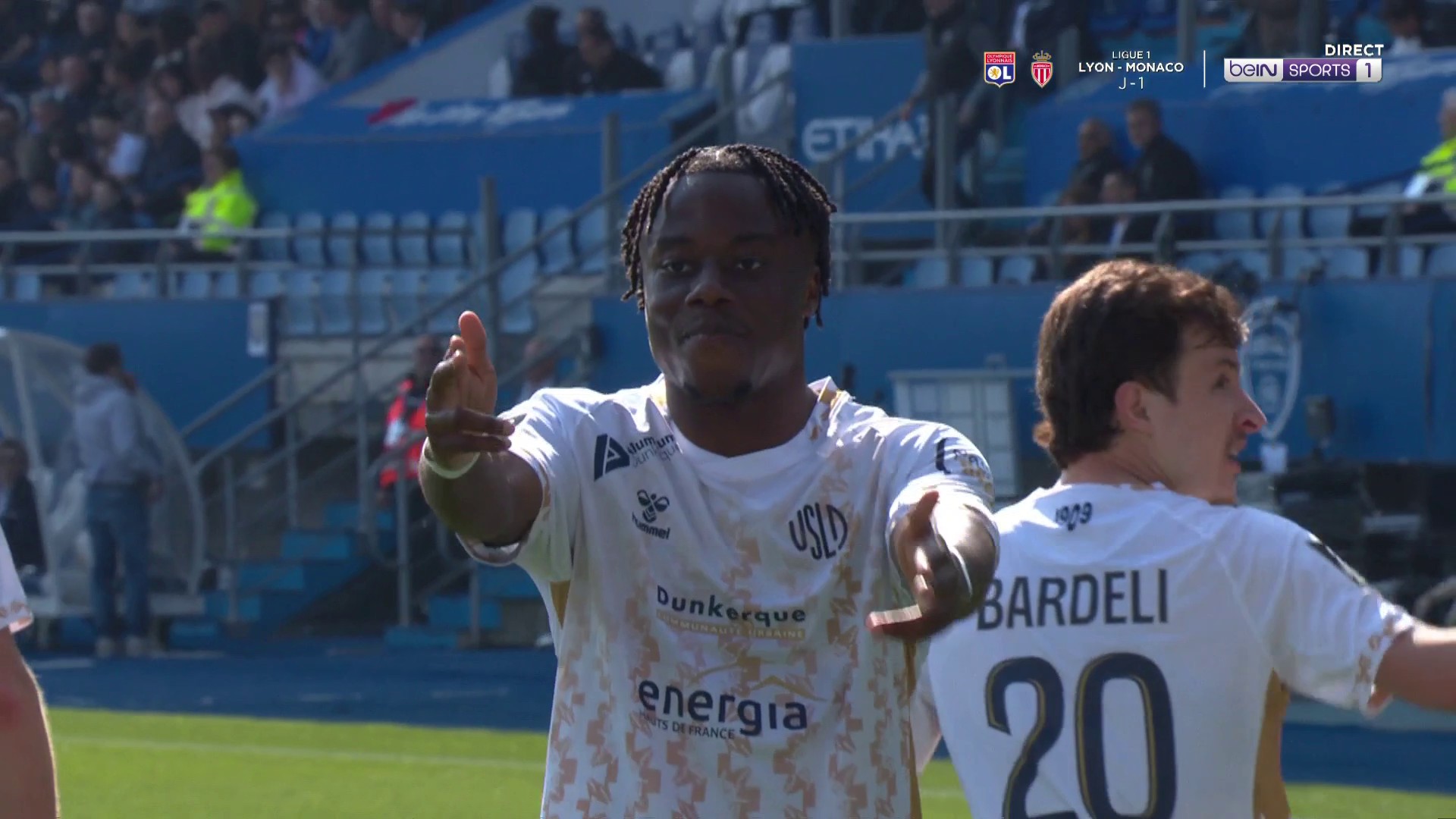 Ligue 2 : Dunkerque répond avec un bijou de Bokele !