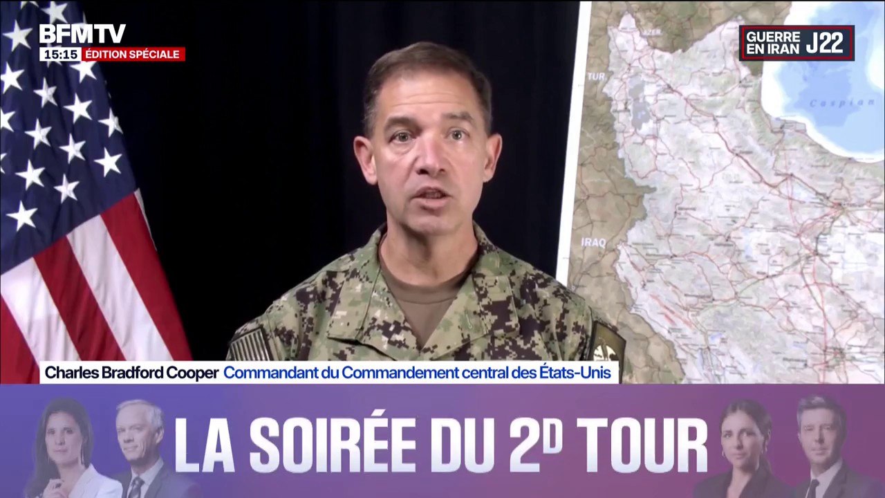Guerre au Moyen-Orient: "La capacité de l'Iran à menacer la liberté de navigation dans et autour, du détroit d'Ormuz est comprise", assure Charles Bradford Cooper, commandant du Commandement central américain