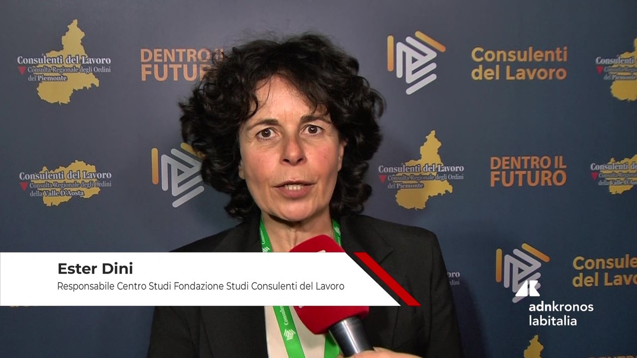 Lavoro: Dini (Centro Studi Consulenti Lavoro): "Territori pi? attrattivi contro l'inverno demografico"