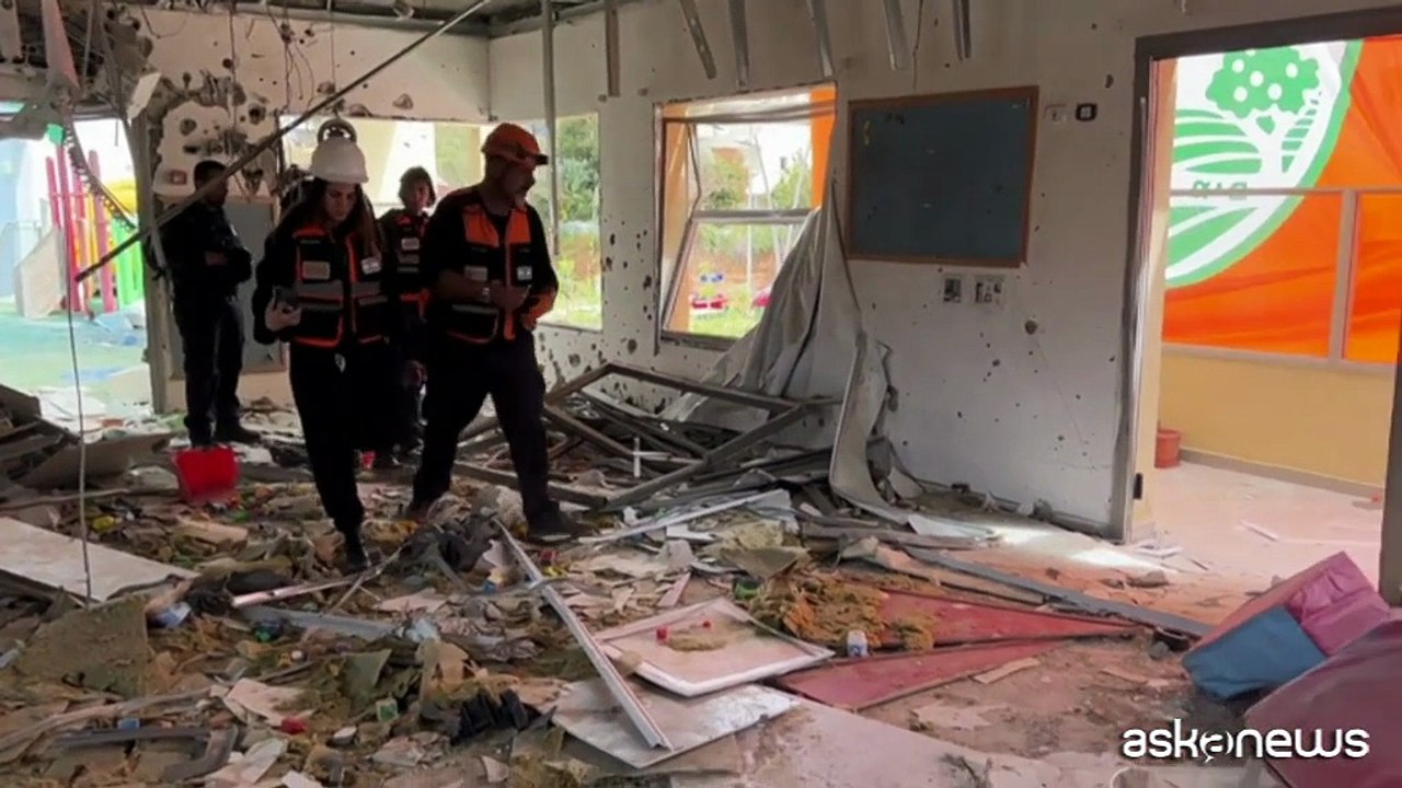 Tel Aviv, un asilo distrutto da un missile iraniano, nessuna vittima