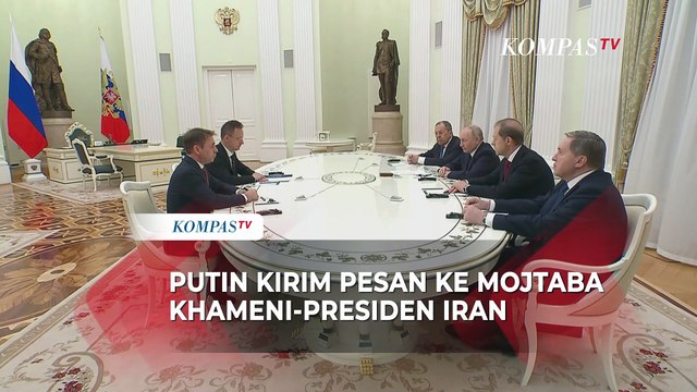 Terungkap! Pesan Putin ke Mojtaba Khamenei & Presiden Iran: Teman Setia