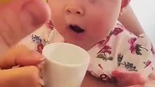 Rating of Cute Babies Who Drink Lemon for the First Time