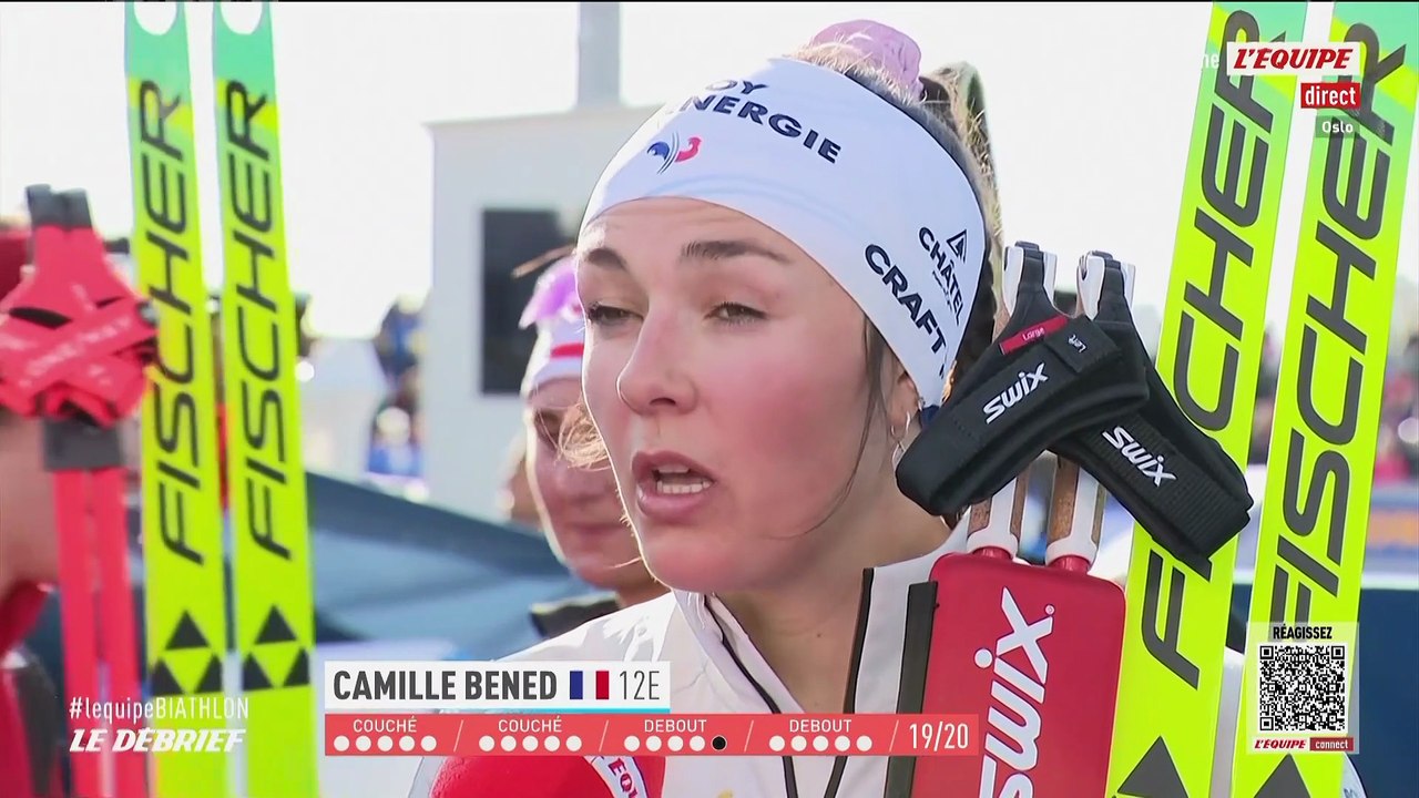 Camille Bened : « J'ai eu mes règles ce matin, donc vraiment pas d'énergie » - Biathlon - Coupe du monde